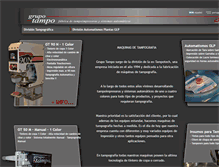 Tablet Screenshot of grupotampo.com.ar